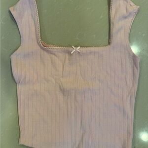 Women's Pink Sleeveless Top